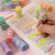 Cartoon Cute Fluorescent Pen 6 PCs Macaron Color Waterproof Eye Protection Student Office Marking Graffiti Pen