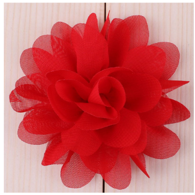 Foreign Trade High Quality Cloth Flowers Hair Accessories Wholesale Can Match Children's Hair Band Hair Clip Clothing