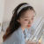 New Japanese Style Fresh JK Plaid Headband College Style Net Red Headband All-Match Face Wash Non-Slip Headgear Wholesale