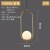 Nordic Modern Ceiling Light Fixture Metal Frame Pendant Light For Bar Restaurant Coffee 