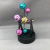 Living Room Decorations Decoration Permanent Motion Instrument Swing Ball Wine Cabinet Desk Crafts Office Desk Surface Panel Metal Colorful Ball