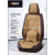 All-Inclusive Napa Leather Linen Car Cushion Four Seasons Universal Breathable Seat Cover