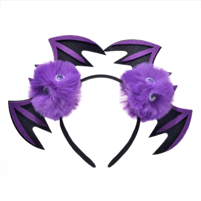 Halloween European and American New Headdress Dark Devil Bat Wings Headband Cute Children's Halloween Props