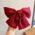 Red Big Bow Hairpin College Student Female Lolita Spring Clip Hair Rope Hair Accessories Japanese Hair Clip Headdress Clip