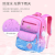 New Gradient Color Student Children Schoolbag Grade 1-6 Spine-Protective Backpack Wholesale