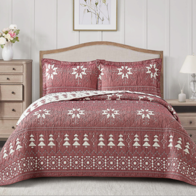 New Summer Blanket Thin Quilt European Jacquard Home Textile Bedding Three-Piece Thin Bedspread