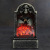 Cross-Border Halloween Tombstone Dress up Props LED Luminous Skull Tombstone Ghost Festival Horror Decorations Desktop Ornaments