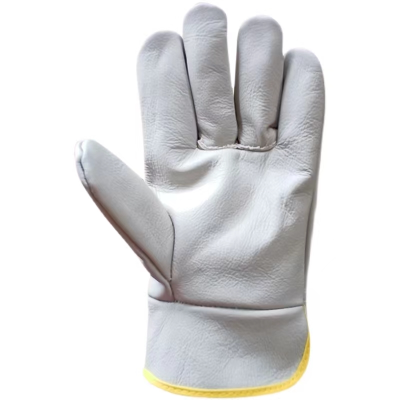 Multi-Full Shield Short Welding Welder Gloves Full Cowhide Soft Wear-Resistant Welding Heat Insulation Anti-Scald Labor Protection Supplies