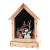 Cross-Border New Arrival Christmas Decorations Luminous Cabin Christmas Small House Creative Christmas Gift Desktop Decoration