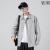 2022 Spring and Autumn New Long Sleeve Shirt Men's Trendy Solid Color Leisure Hong Kong Style Coat Youth Men's Loose Top