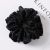 French Satin Large Intestine Hair Ring Wholesale Korean Ins Solid Color Fabric Craft Advanced Hair Accessories