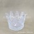 Special-Shaped Pressing Mechanism Transparent DIY Glass Candle Holder Aromatherapy Tea Cup Jewelry Ornaments Gathering Size Crown