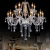 Transparent 6-Head Crystal Chandelier European-Style Candle Light Can Supply Domestic and Foreign Websites Cross-Border E-Commerce, Etc.