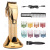 New Golden Electric Hair Clipper Carving Shaving Head Oil Head Scissors Rechargeable Barber Shop Electric Clipper Electric Clipper
