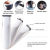 WK-2275 Portable Charging Hair Clipper Retro USB Rechargeable Electric Clipper Titanium Steel 0 Cutter Head Carving Electrical Hair Cutter