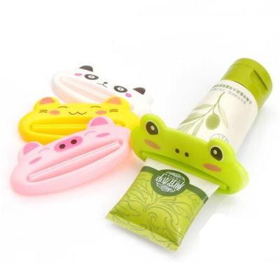 A61 Multi-Function Automatic Toothpaste Squeezer Cute Cartoon Toothpaste Dispenser Facial Cleanser Squeezing Machine