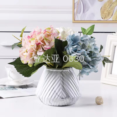  Ceramic Vase Northern European Style Entry Luxury Home Hotel Sample Room Soft Decoration Bottle Flowerpot Decoration