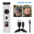 Cross-Border New Arrival LCD Digital Display USB Charging Electric Clipper Professional Razor Electrical Hair Cutter Push Light Push White Hair Clipper