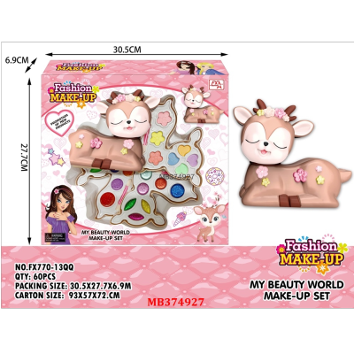 Cross-Border Amazon Children 'S Cosmetics Set Strawberry Makeup Toy Cosmetics Set Princess Makeup Gift Box