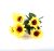 Factory Wholesale Sunflower Handle Beam Simulation Small Sunflower Wedding Ceremony Shooting Props Home Wall Decoration