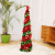 Amazon Cross-Border Family Christmas Decorations Collapsible Two-Color Wool Tops Tree Decoration Ornaments