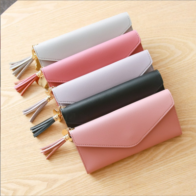 Tassel Wallet Wallet Card Holder Wallet Simple Wallet Women's Wallet Clutch Long Wallet