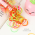 Korean Style Children's Thickened Strong Pull Hair Band Disposable Small Rubber Band Black Rubber Band Baby Hair Accessories for Tying up the Hair