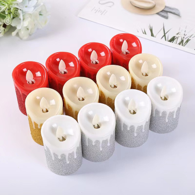 Tears Sticky Powder Electroplating Swing Candle