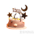 4PCs Star Moon Double Layer Ribbon Happy Birthday Cake Plug-in Spanish Cake Plug-in Factory Direct Sales