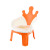 Children's Stool Baby Dining Chair Baby Chair Backrest Seat Low Stool Chair Dining Table and Chair Arm Chairl