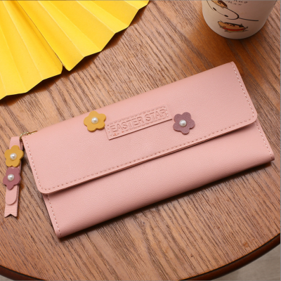 Fashion Ladies Wallet Long Wallet Clutch Simple Wallet Ticket Holder Card Holder Stall Supply