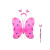 Light-Emitting Butterfly Wings Children's Performance Double-Layer Angel Girl Led Wings Three-Piece Push Toy