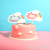 Rainbow Clouds Quicksand Love Heart Happy Birthday Cake Plug-in Spanish Cake Plug-in Party Decoration