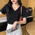 White Short-Sleeved T-shirt Women's Cotton Solid Color Casual Temperament Multi-Color Summer New Loose All-Matching Korean Style Tops