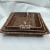 Rattan-like Fruit Basket Bread Basket Steamed Bread Dim Sum Plate Living Room Home Snack Storage Basket Square Snack Tray