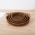 Rattan-like Fruit Basket Bread Basket Steamed Bread Dim Sum Plate Living Room Home Snack Storage Basket round Snack Tray