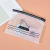 New Cartoon Chicken Translucent Frosted Self-Sealing Zipper Bag Pen Chicken Bag Rubber Band Edge Drawing Buggy Bag Direct Supply