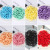 Korean Style Colorful Kids' Towel Hair Band Seamless Simple Tie-up Hair Head Rope Candy Color Top Cuft Elastic