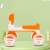 New Children's Toy Balance Car Baby Scooter Leisure Stall Novelty Toy Car Toddler Three-Wheel Swing Car