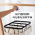 Household Multi-Clip Socks Rack Multi-Functional 20 Clip Drying Rack Windproof Square Aluminum Alloy Clothes Hanger