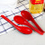 With Hook Melamine Spoon Spicy Hot Restaurant Rice Fast Food Restaurant with Red Black Spoon Soup Spoon Plastic Spoon Spoon Wholesale