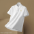 Men's High-End Polo Shirt Summer 2022 New Solid Color Business Casual Half Sleeve Fashion Polo Collar Loose Top Wear