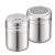 Stainless Steel Home Seasoning Can Outdoor Barbecue Tools Pepper Spice Jar Porous Rotating Cover Toothpick Holder