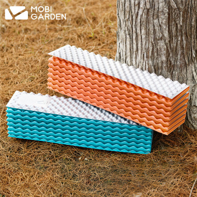 Mobi Garden Outdoor Mountaineering Camping Outdoor Folding Super Light Extra Thick Corrosion-Resistant Dustproof Waterproof Egg Trough Egg Nest Moisture Proof Pad