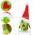 Christmas Decoration Christmas Red Love Grinch Faceless Doll Ornaments Christmas Decoration Ornaments
