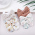 Cross-Border New Arrival Children's Hair Accessories Baby Cotton Bow Barrettes Amazon Hot Selling Baby a Pair of Hairclips 4-Piece Set