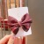 Japanese Style Lolita Girl JK Uniform Style Bow Barrettes Fabric Plaid Hairpin Small Fresh Clip Hair Accessories