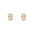 Korean Dongdaemun Small Cloud Fritillary Earrings Female Sterling Silver Needle Micro Zircon-Encrusted Stud Earrings Indie Ear Jewelry