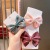 Japanese Style Lolita Girl JK Uniform Style Bow Barrettes Fabric Plaid Hairpin Small Fresh Clip Hair Accessories