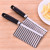 Potato Wave Edge Knife Multi-Functional Wolf Tooth Cutting French Fries Artifact Household Deep Grain Thickened Potato Cutter Fancy Chopper